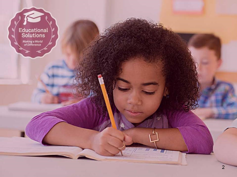Student Writing with Pencil