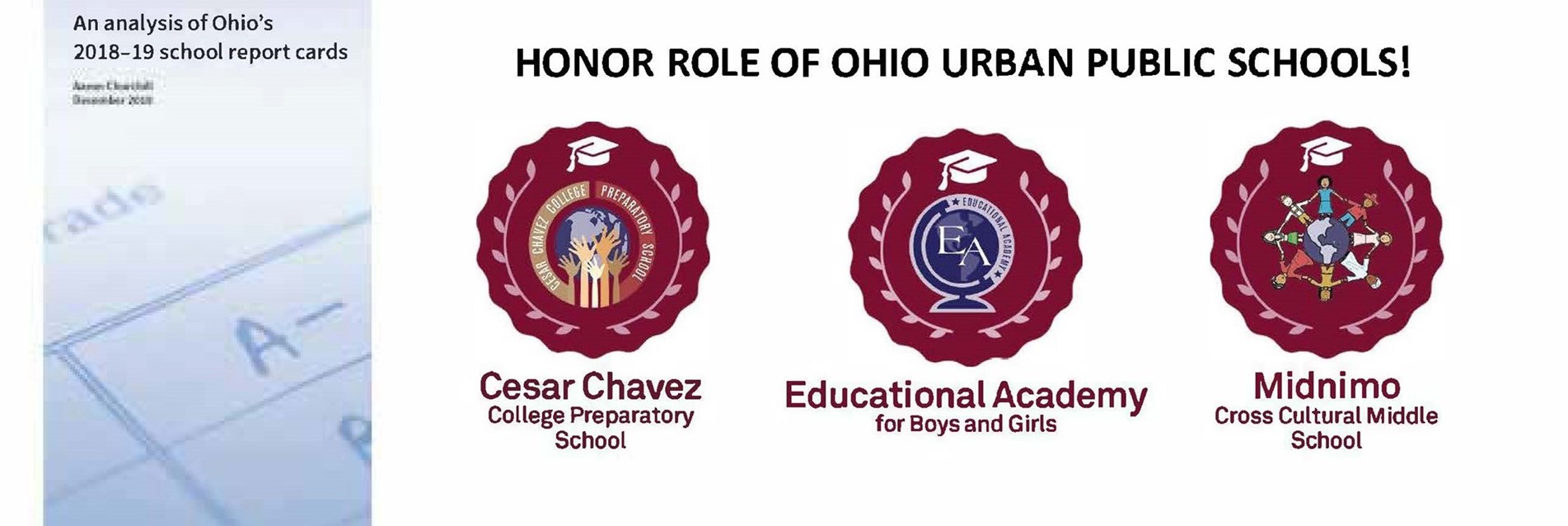 Honor role of ohio urban public schools