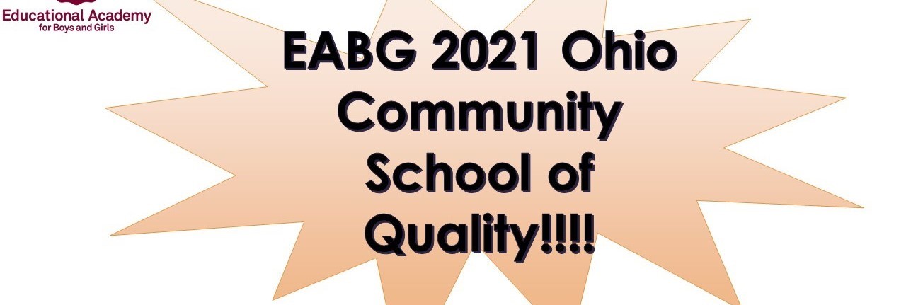 EABG 2021 Ohio community school of quality